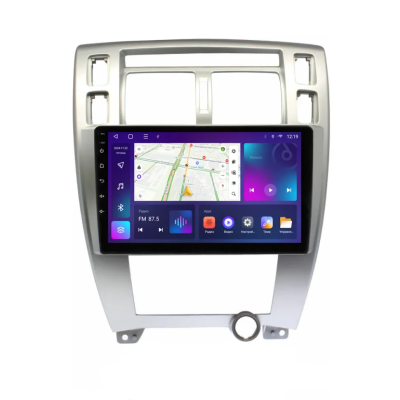 Магнитола для Hyundai Tucson 2006-2013 серебристая Parafar на Андроид 12.0 PF886LUX1RGx