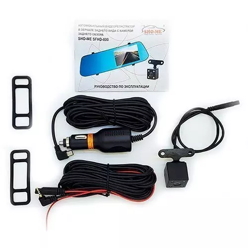 Sho-me SFHD-800 Видеорегистратор в зеркале