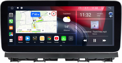 Штатная магнитола Mazda CX-5 2011-2017 12.3 дюйма Canbox GTR1232-2056 на Android 10 (CarPlay, 4/64, DSP, QLed) Mercedes Style