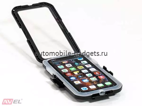 DRCXSMaxIPHONE Водонепроницаемый чехол-держатель для iPhone XS Max на велосипед и мотоцикл(черный)