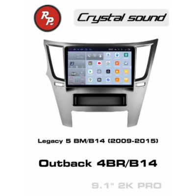 Автомагнитола RedPower 85363PRO для Subaru Legacy 5 BM/B14 (01.2009-03.2015) и Outback 4BR/B14 (05.2009-03.2015)