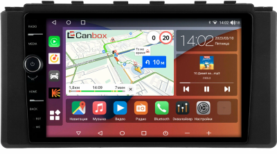 Штатная магнитола Subaru BRZ 2 2020-2024 Canbox H-Line 7845-9-0613 на Android 10 (4G-SIM, 8/256, DSP, QLed)