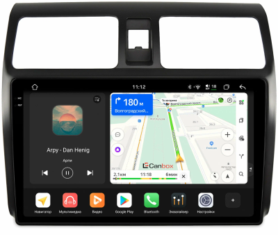 Штатная магнитола Suzuki Swift 3 2004-2011 Canbox PRO-Line 2K 4255-1024 на Android 13 (4G-SIM, 12/256, DSP, QLed)