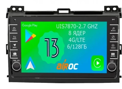 Штатная магнитола Airoc AB-1105 для Toyota Land Cruiser Prado 120