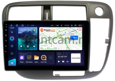 Штатное головное устройство Honda Civic 6 1995-2000 (авто без климат-контроля, правый руль) Teyes CC3L 4/64 9 дюймов RM-9-226 на Android 10 (4G-SIM, DSP, IPS)