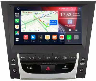 Штатная магнитола Lexus GS 3 2004-2011 (для авто без кассеты) Canbox RS9-3462 1.5/32 Android 10 (IPS, DSP, CarPlay)