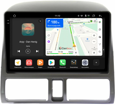 Штатная магнитола Honda CR-V 2 2001-2006 Canbox PRO-Line 2K 4254-9204 на Android 13 (4G-SIM, 12/256, DSP, QLed)