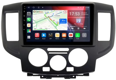 Штатная магнитола Nissan NV200 2009-2024 (чёрная) Canbox L-Line 4169-9-0391 на Android 10 (4G-SIM, 2/32, TS18, DSP, QLed)