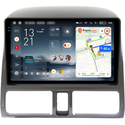 Штатное головное устройство Honda CR-V 2 2001-2006 Teyes CC4 Pro 2K 8/128 9.5 дюймов RM-9204 на Android 13 (4G-SIM, DSP, QLed, AI)