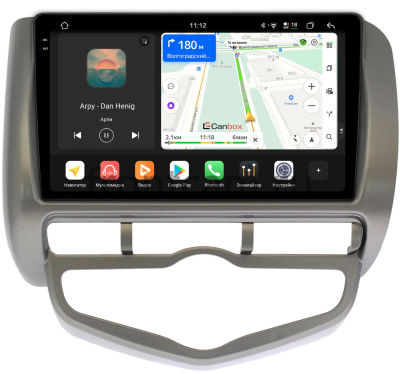 Штатная магнитола Canbox PRO-Line 2K 4254-9095 для Honda Fit 2001-2008 (правый руль) на Android 13 (4G-SIM, 12/256, DSP, QLed)
