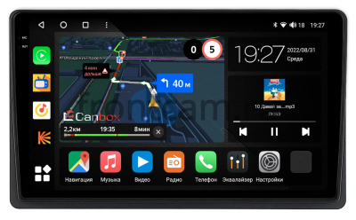 Штатная магнитола Canbox M-Line 2K 4179-9-7090 для Saab 9-5 2005-2010 на Android 10 (4G-SIM, 4/64, DSP, QLed)