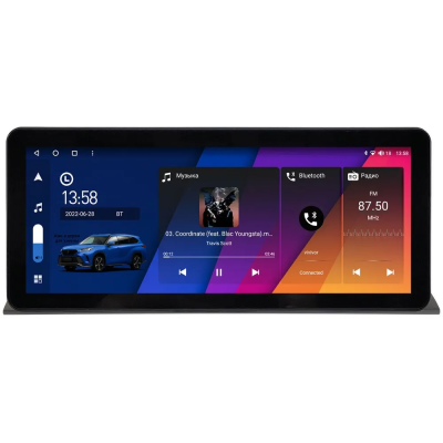 Штатная магнитола Mercedes-Benz S (w140) 1991-1998 (в верхнюю часть панели) 12.3 дюйма Canbox GTR1231-2087 на Android 10 (CarPlay, 4/64, DSP, QLed) Audi Style