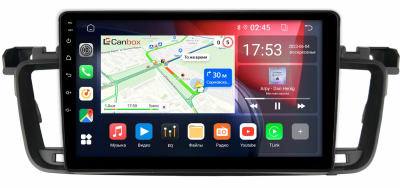 Штатная магнитола Canbox RS9-271 для Peugeot 508 2011-2018 на Android 10 (IPS, DSP, CarPlay)