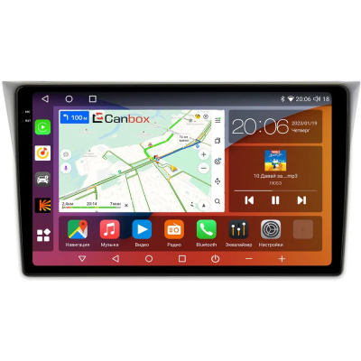 Штатная магнитола Subaru Impreza 2, Impreza WRX 2, STi 2000-2007 Canbox Logic-i3 2K 5735-9381 на Android 11 (4G-SIM, 8/256, DSP, 360, QLed)