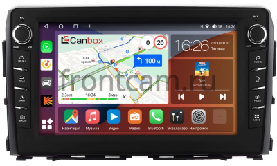 Штатная магнитола Nissan Titan 2 2015-2024 Canbox H-Line 7838-10-1245 на Android 10 (4G-SIM, 6/128, DSP, QLed) С крутилками