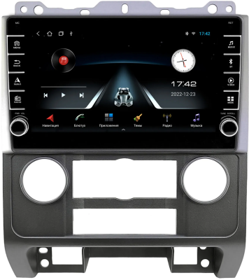 Штатная магнитола Canbox BGT9-9278 для Ford Escape 2 2007-2012 (серебрянная) на Android 10 (IPS, DSP, CarPlay)