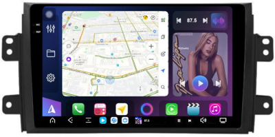 FarCar S500 BM124M 2K штатная магнитола для Suzuki SX4, Fiat Sedici (2006-2014) на Android 14 c 4GB, DSP, 4G