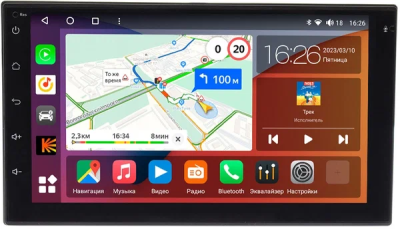 Nissan X-Trail (T30) 2000-2007, X-Trail (T31) 2007-2015 Canbox M-Line 9863 на Android 10 (4G-SIM, 2/32, DSP)