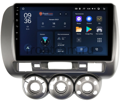 Штатное головное устройство Teyes CC3L WIFI 2/32 9 дюймов RM-9-464 для Honda Jazz 2001-2008 (авто без климат-контроля, левый руль) на Android 8.1 (DSP, IPS, AHD)