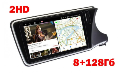 Магнитола Vaycar 10VO8_2HD для HONDA Grace 2014-2020 (Андроид, 8+128Гб, 2HD)