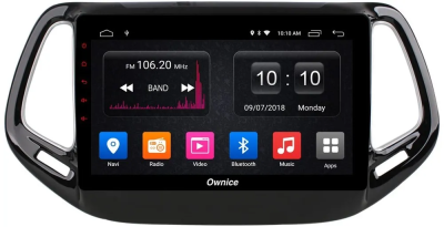 Carmedia SF-1255-PH-1010-12256-TS20 магнитола для Jeep Compass 2016+ на Android 13 c 12GB, DSP, 4G