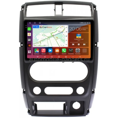 Штатная магнитола Suzuki Jimny 3 2005-2019 Canbox Logic-i3 2K 5735-9-357 на Android 11 (4G-SIM, 8/256, DSP, 360, QLed)