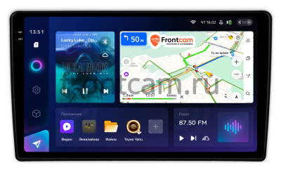 Штатное головное устройство Toyota Nadia 1998-2003 Teyes CC3 2K 6/128 10.36 дюймов RM-10-2281 на Android 10 (4G-SIM, DSP, QLed)