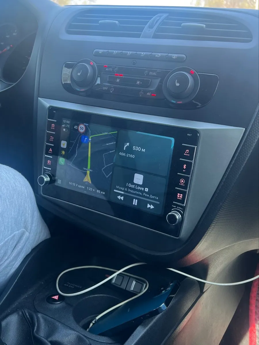 Установка штатной магнитолы Canbox BGTR9-9248 на android для Seat Leon 2005-2012 Установка штатной магнитолы Canbox BGTR9-9248 на android для Seat Leon 2005-2012