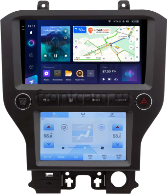 Штатное головное устройство Ford Mustang 6 2014-2023 Teyes CC3 2K 360 6/128 9.5 дюймов RM-9-0040 на Android 10 (4G-SIM, DSP, QLed)