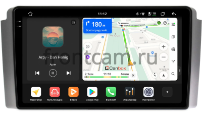 Штатная магнитола SsangYong Rexton 2001-2008 Canbox PRO-Line 2K 4254-9-SY020N на Android 13 (4G-SIM, 12/256, DSP, QLed)