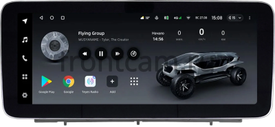 Штатная магнитола Ford Focus 4 2018-2024 12.3 дюйма Teyes LUX ONE (Round Corner) 6/128 RM-0290 на Android 10 (4G-SIM, 6/128, DSP, QLed) Mercedes Style