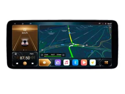Штатная магнитола Toyota Land Cruiser 300 2021+ 12,3 дюйма Carmedia KP-T1210FW-1051-Q на Android 12 (4G-SIM, 6/128, DSP, QLed) Mercedes Style