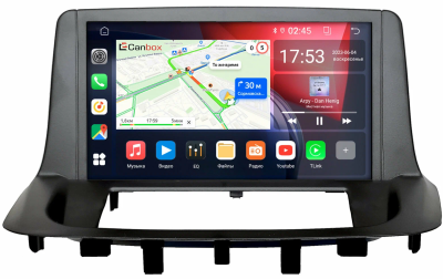 Renault Fluence, Megane 3 2008-2016 Canbox RS9-1384 1.5/32 Android 10 (IPS, DSP, CarPlay) Renault Fluence, Megane 3 2008-2016 Canbox RS9-1384 1.5/32 Android 10 (IPS, DSP, CarPlay)