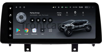 Штатная магнитола BMW X5 (F15) 2013-2018 12.3 дюйма Teyes LUX ONE 4/32 RM-0113 на Android 10 (4G-SIM, 4/32, DSP, QLed) BMW Style