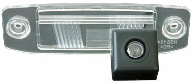Камера заднего вида 4 LED 140 градусов cam-021 для Kia Rio IV X-Line 2017-2018, Sportage 3, Sorento 2,3, Mohave, Ceed, Carence, Opirus / Hyundai Elantra, Genesis, Sonata, Tucson, ix55