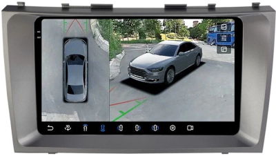 FarCar S500 BX1171M 2K 360 штатная магнитола для Toyota Camry V40 (2006-2011) на Android 14 c 6Gb, DSP, 4G