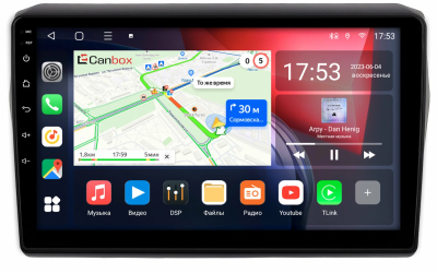 Штатная магнитола Suzuki Swift 5 2016-2024 (глянцевая) Canbox Logic-i3 5738-10-795 на Android 11 (4G-SIM, 6/128, DSP, 360, QLed)