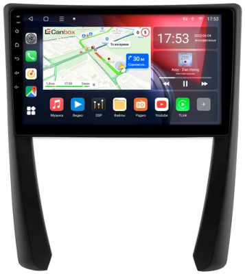 Porsche Cayman (987) 2005-2012 Canbox L-Line 4169-9-3191 на Android 10 (4G-SIM, 2/32, TS18, DSP, QLed)