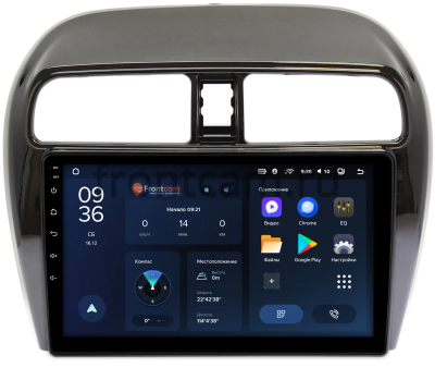 Штатное головное устройство Teyes CC3L WIFI 2/32 9 дюймов RM-9-129 для Mitsubishi Mirage 6 2012-2024 на Android 8.1 (DSP, IPS, AHD)
