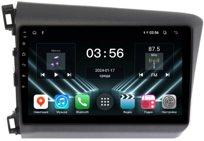 FarCar DX132M Штатная магнитола для Honda Civic 9 2012-2015 (седан) на Android 13 c 4GB