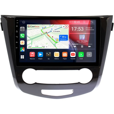 Штатная магнитола Nissan Qashqai 2, X-Trail (T32) 2013-2022 (авто без климат-контроля) Canbox RS10-2634 1.5/32 Android 10 (IPS, DSP, CarPlay)