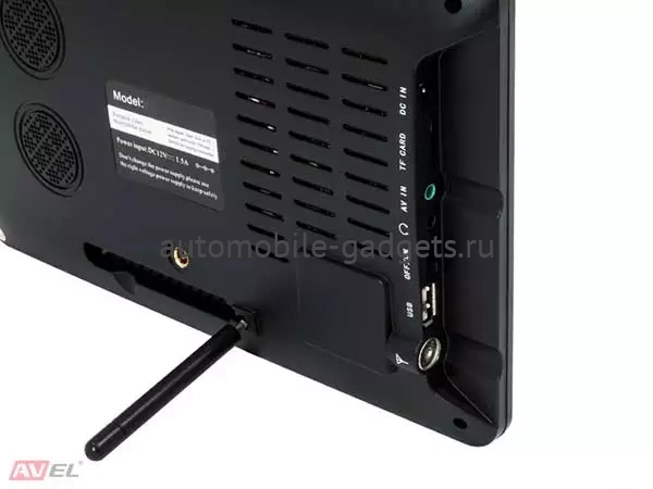 AVS090PT DVB-T2 Портативный телевизор 9"