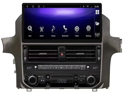 Магнитола для Lexus GX460 2009-2019 Carmedia BNR-16GXMEG12 Android 13, 8ГБ-128ГБ, SIM-слот, CarPlay 