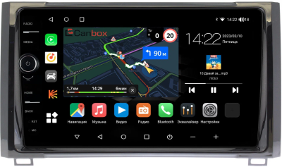 Штатная магнитола Toyota Tundra 2 2013-2021 Canbox M-Line 7840-9233 Android 10 (4G-SIM, 2/32, DSP, QLed)