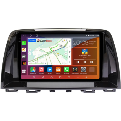 Штатная магнитола Mazda 6 (GJ) 2012-2015 Canbox EVO 2K 5833-9-435 на Android 14 (4G-SIM, 16/512, DSP, QLed, AI, 360)