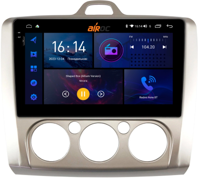 Airoc 2K RI-1702M штатная магнитола для Ford Focus II (2004-2011) с кондиционером на Android 12 с 8GB, DSP, 4G