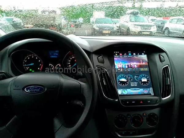 Carmedia ZF-1003-Q6 ("Тесла-стиль") штатная магнитола для Ford Focus 3 (2011+) на Android 11 с 8GB, DSP, 4G