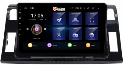 Штатная магнитола Toyota Estima 3 2006-2016, Previa 3 (XR50) 2006-2019 (глянцевая, левый руль) OEM RK10-0437 на Android 10 (CarPlay, AHD, 1/32)
