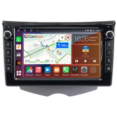 Штатная магнитола Canbox H-Line 7822-9-319 для Hyundai Veloster 2011-2017 на Android 10 (4G-SIM, 4/32, DSP, IPS) С крутилками