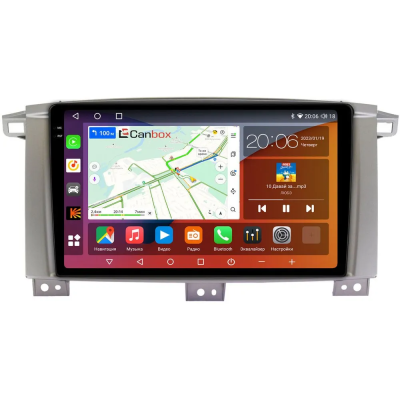 Штатная магнитола Toyota Land Cruiser 105 2002-2008 Canbox Logic-i3 2K 5733-9121 на Android 11 (4G-SIM, 6/128, DSP, 360, QLed) (для авто с МКПП)